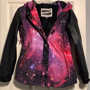 Galaxy snowboarding jacket🔮